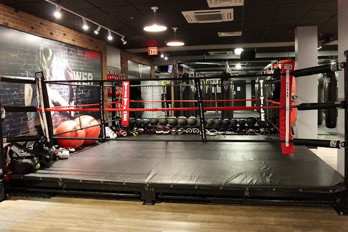 TITLE Boxing Club Boston Newbury Street gym photo