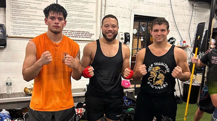 Boxing Coach Jonnie Salmon gym photo